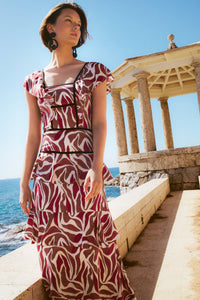 Vestido Abril Rojo